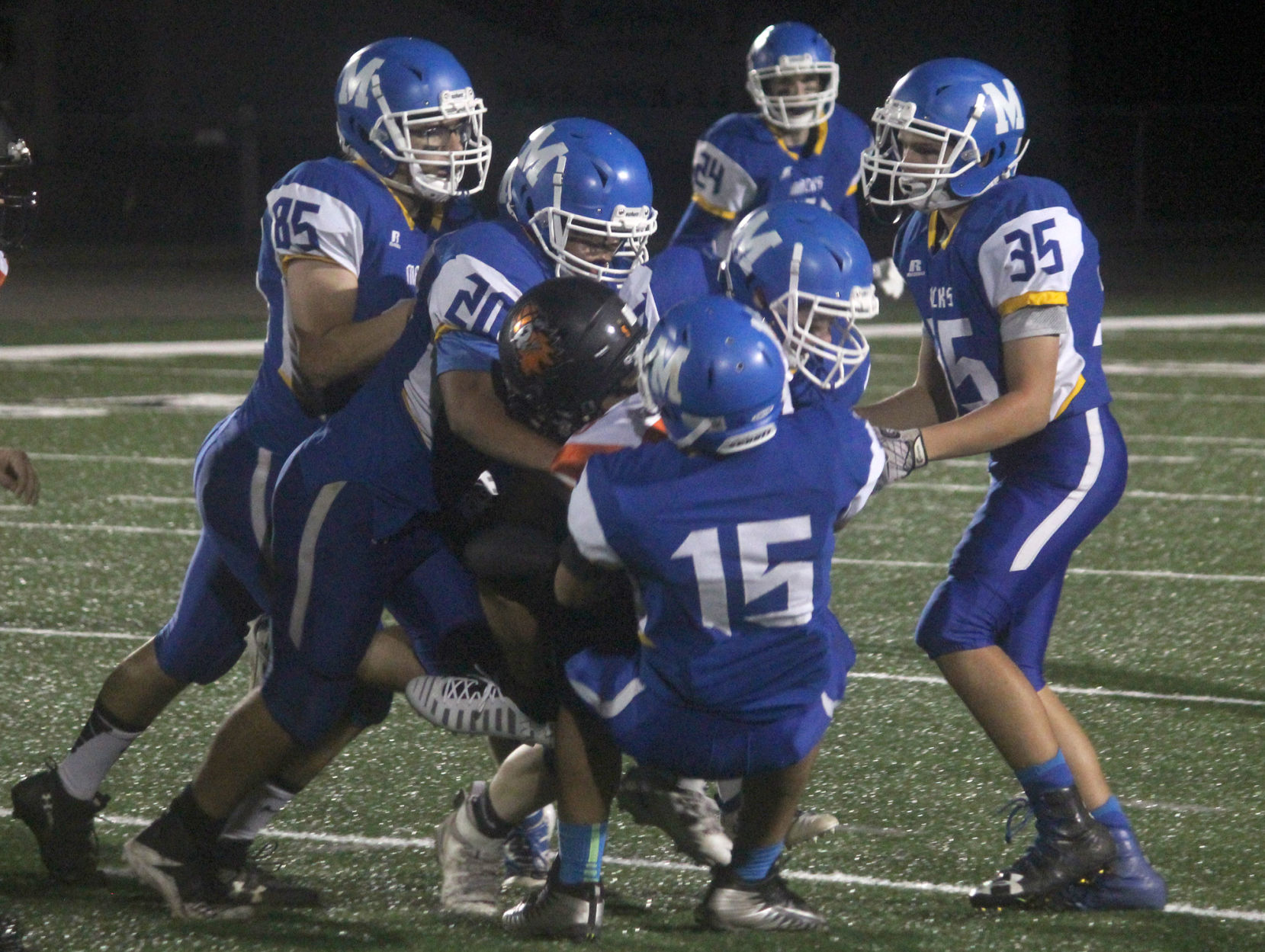 Phillips at McDonell football 9-27-19